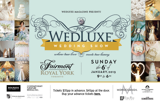 WedLuxe Wedding Show 2013