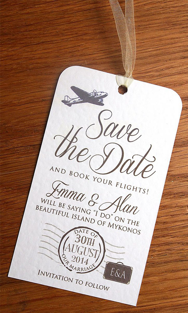 Destination Wedding Save the Dates, Invites and More