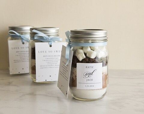 Edible Wedding Favors - hot chocolate