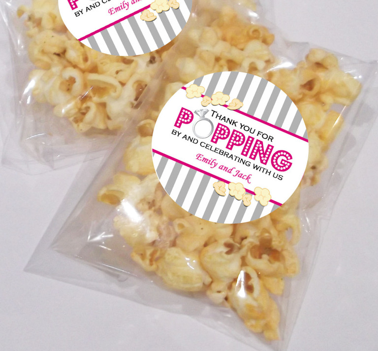 Edible Wedding Favor - popcorn