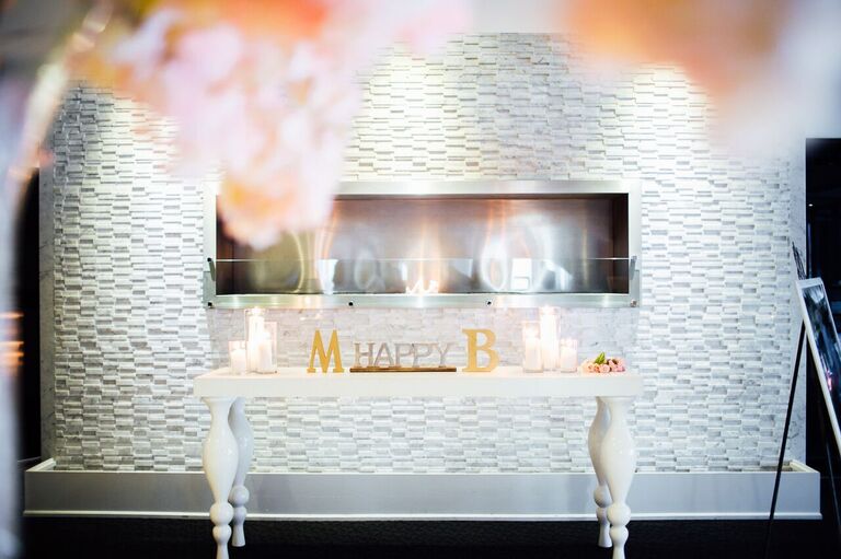 Wedding Feature - Entertainment filled wedding entryway
