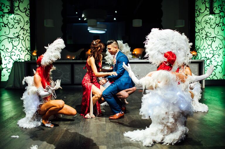 Wedding Feature - Entertainment filled wedding