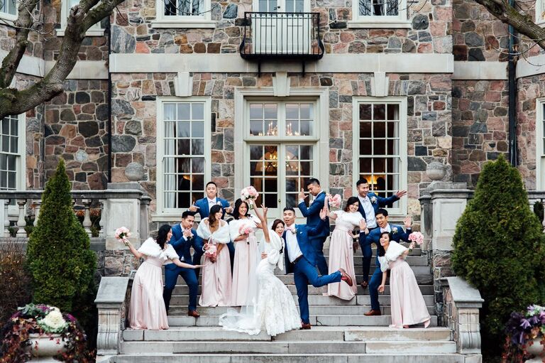 Wedding Feature - Entertainment filled wedding party