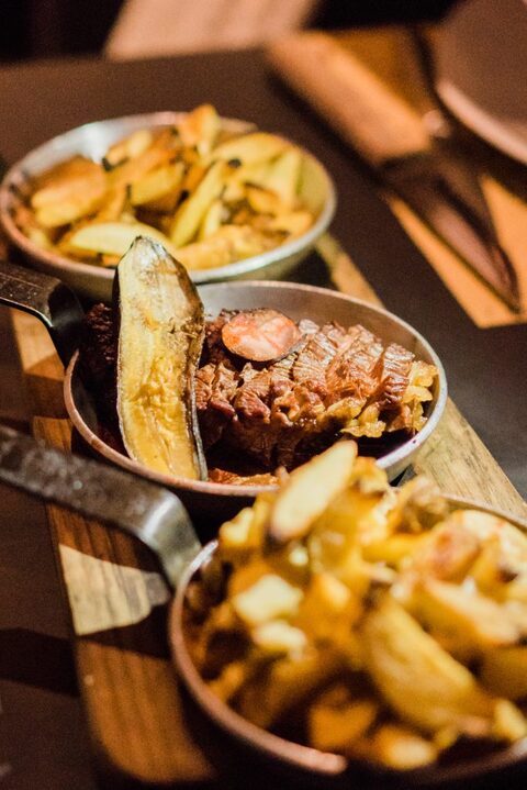 Destination wedding food
