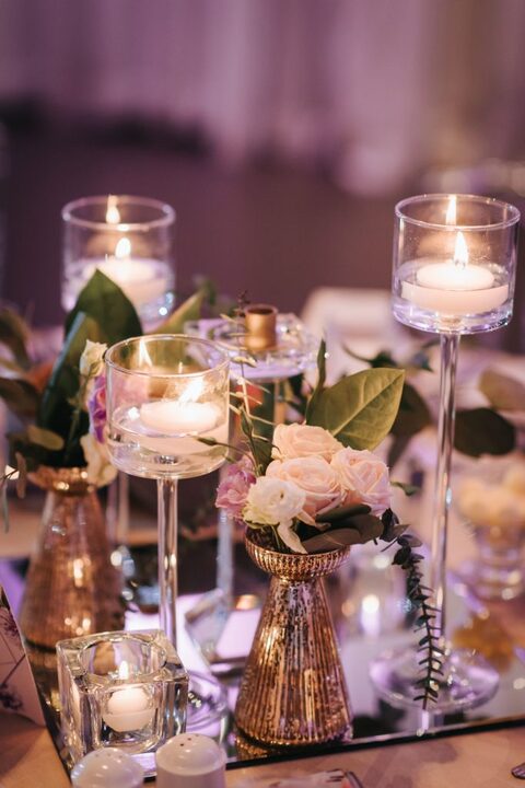 Sara Baig Designs Floral centerpieces