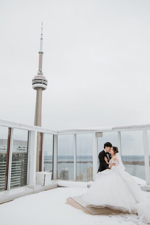 Toronto Skyline Rooftop